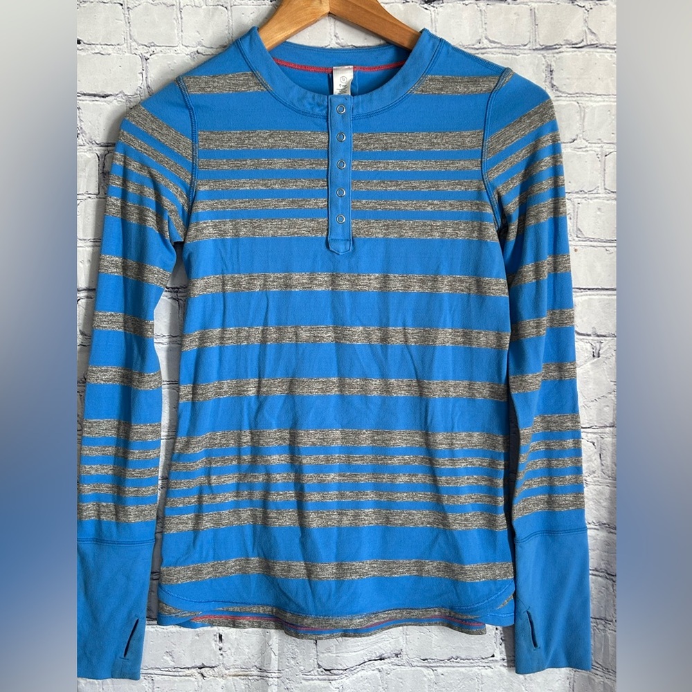 IVIVVA by LULULEMON girls size 12 super soft cotton long sleeve shirt